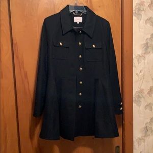 laundry by Shelli Segal - Size 14 - Black coat